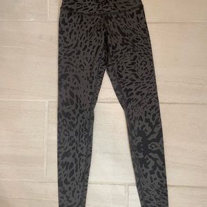 Lululemon align leggings. Animal print. Size 4